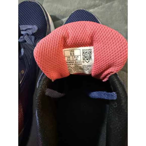 Saucony Cohesion 15 Cobalt Punch Women's Running Shoe Size 8.5 - Picture 10 of 12